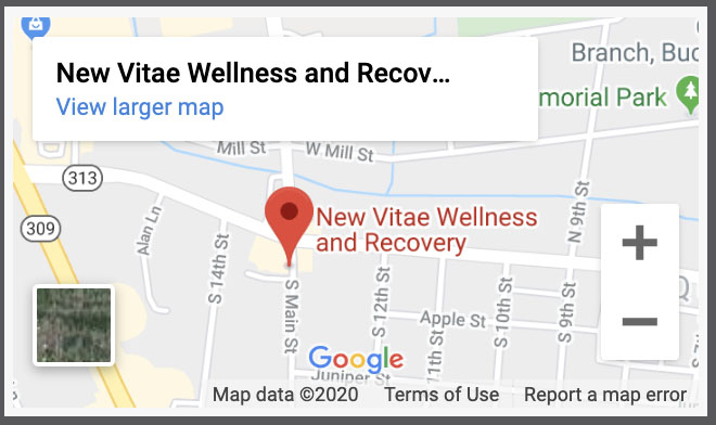 map to new vitae wellness and recovery