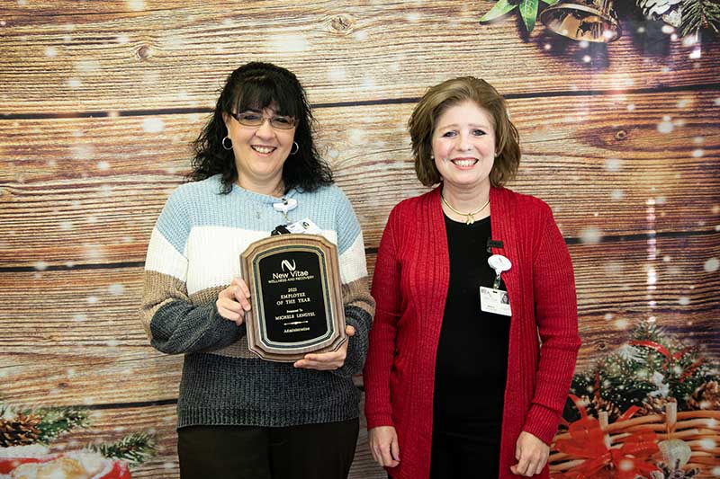 2021 Employee Awards New Vitae Wellness and Recovery